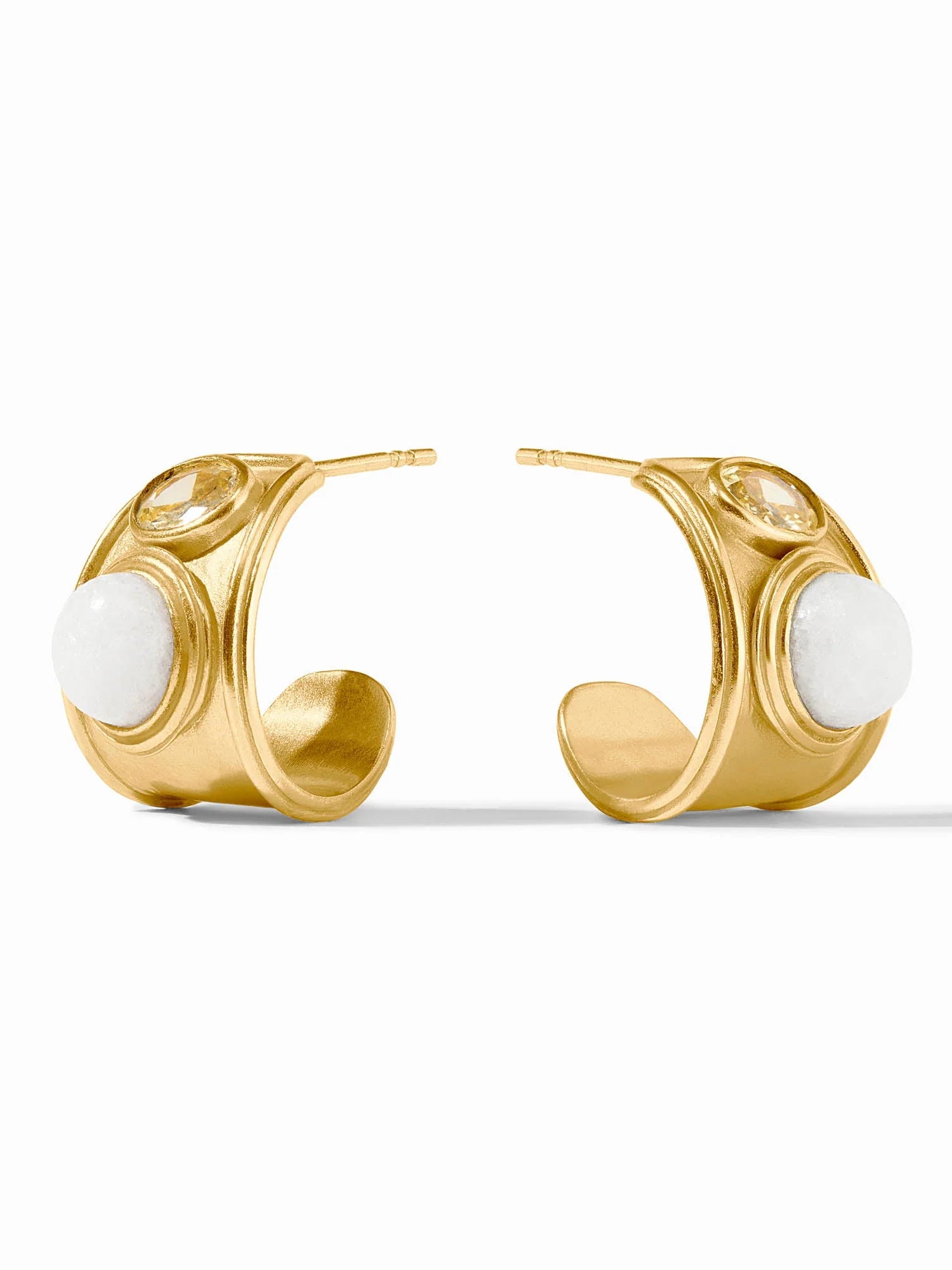 Julie Vos | Portofino Stone Hoop