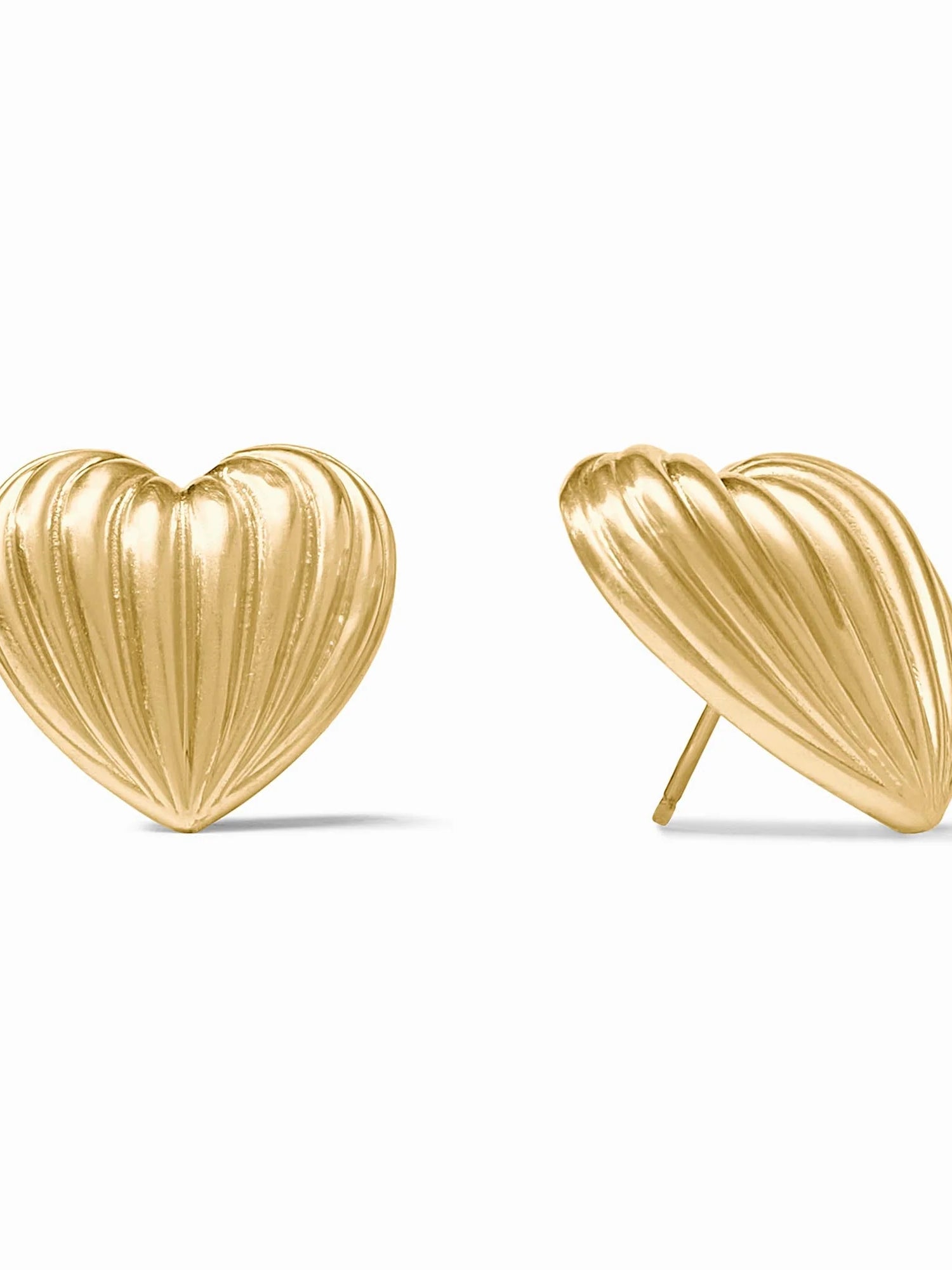 Julie Vos | Puffy Heart Statement Stud