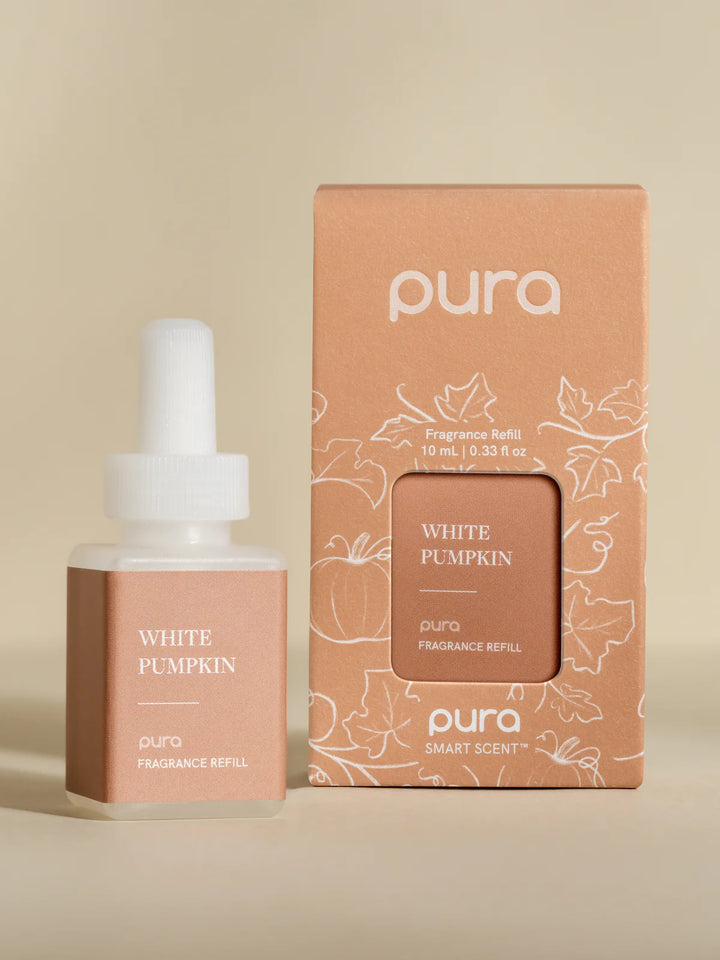 Pura | White Pumpkin Fragrance Refill, 5oz