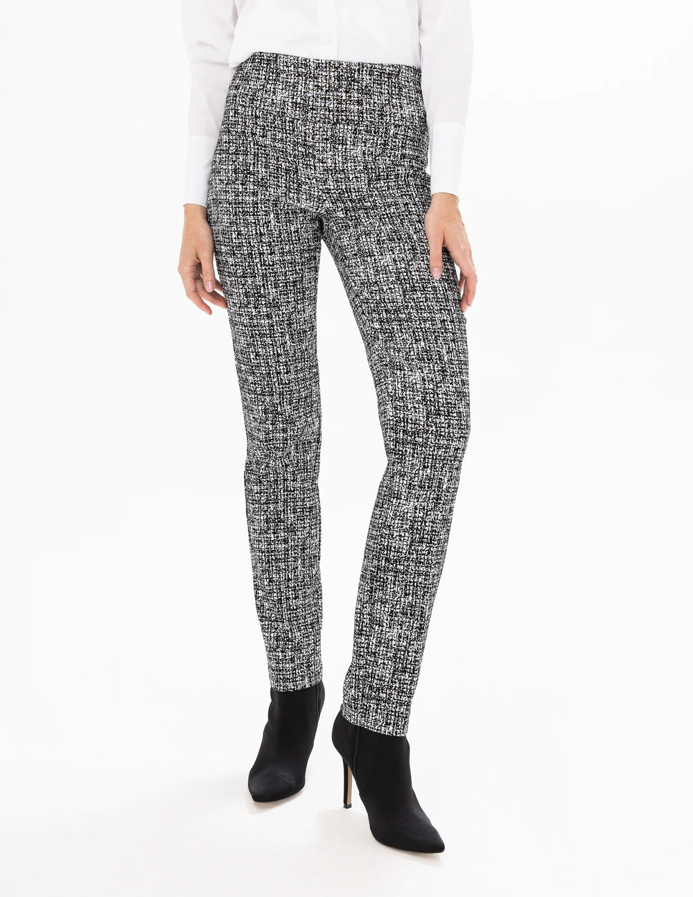 Renuar | R1976-E2163 Black Combo Pant (Final Sale)