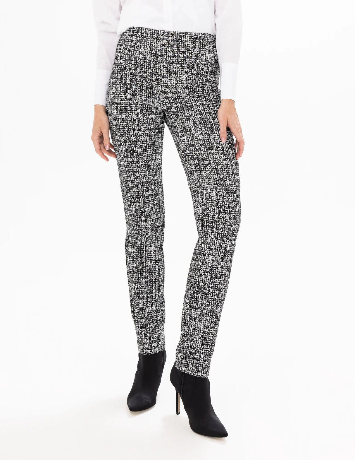 Renuar | R1976-E2163 Black Combo Pant (Final Sale)
