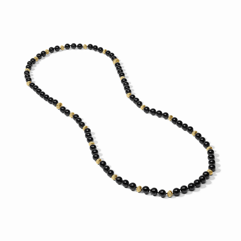 Julie Vos | Ravello 5-in-1 Necklace - Obsidian Black