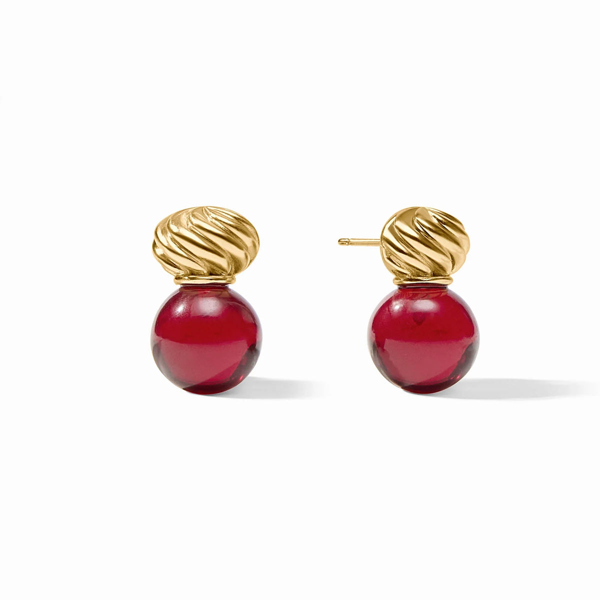 Julie Vos | Ravello Midi Earring - Cranberry
