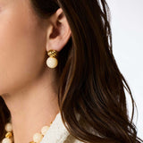 Julie Vos | Ravello Midi Earring - Ivory
