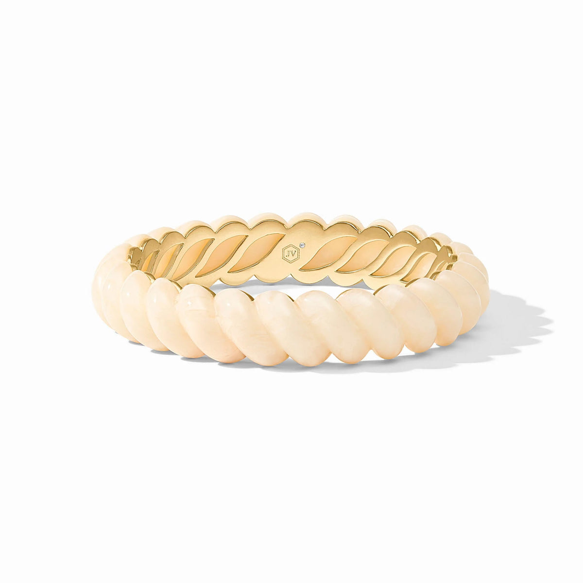 Julie Vos | Ravello Statement Bangle - Ivory