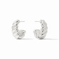 Julie Vos | Ravello Statement Hoop in Silver