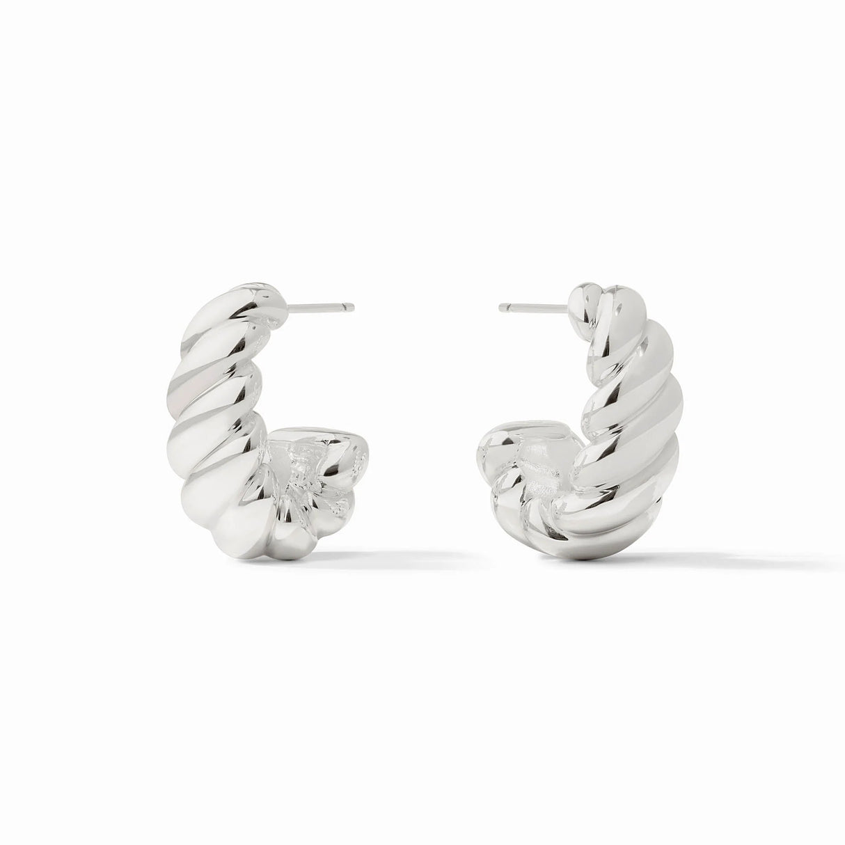 Julie Vos | Ravello Statement Hoop in Silver