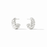 Julie Vos | Ravello Statement Hoop in Silver