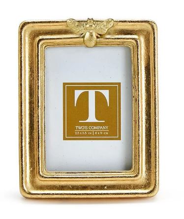 Golden Bee Gold Leaf Finish Photo Frame