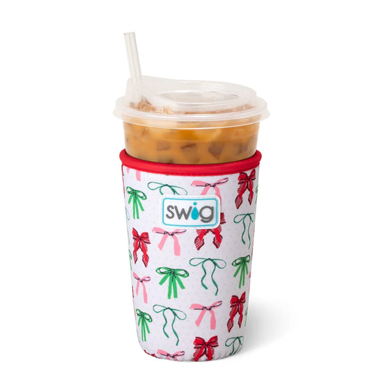 Swig Life | Ribbons and Bows Iced Cup Coolie (22oz)