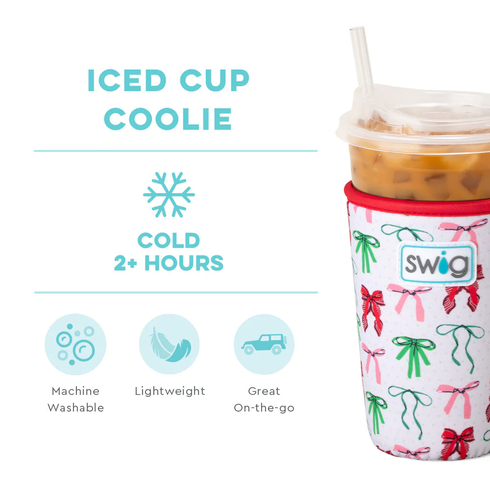 Swig Life | Ribbons and Bows Iced Cup Coolie (22oz)