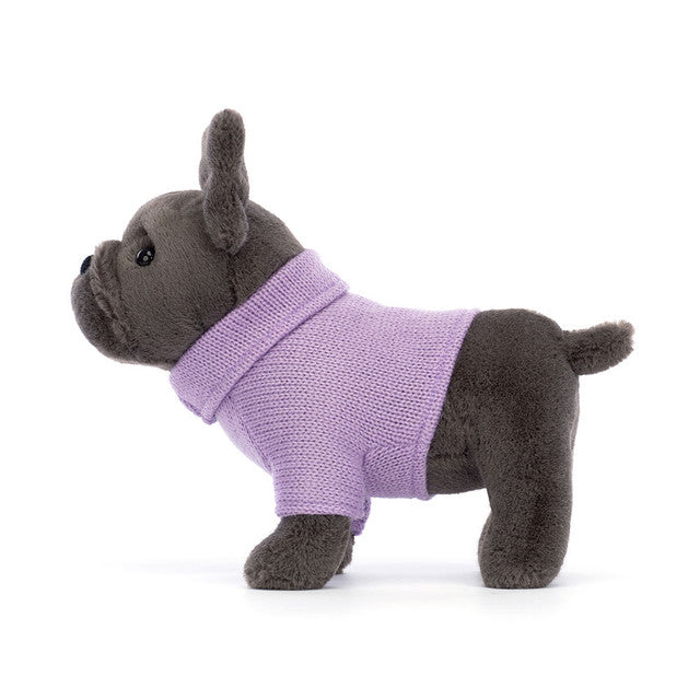 JellyCat | Sweater French Bulldog - Purple