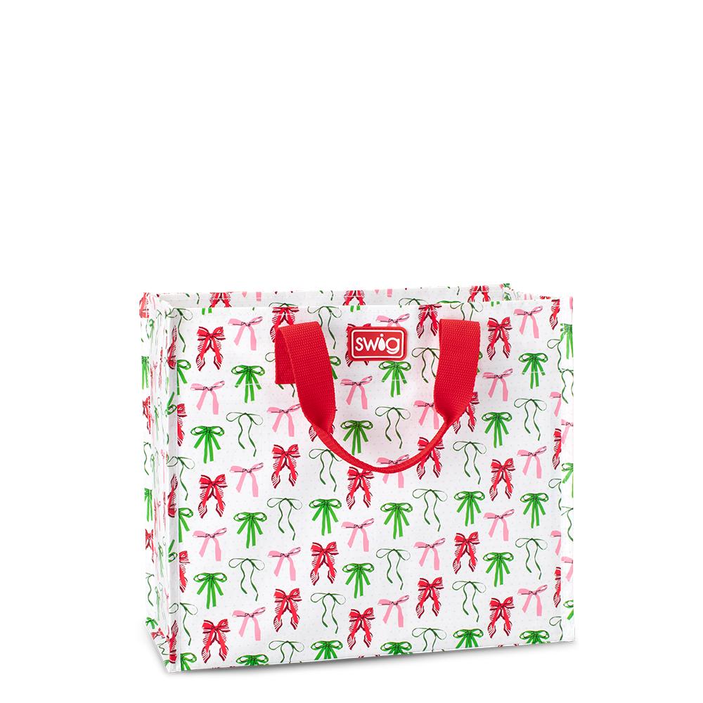 Swig Life | Ribbons and Bows Reusable Bag (Medium)