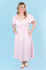 The Colors of Spring Midi Dress (Final Sale)