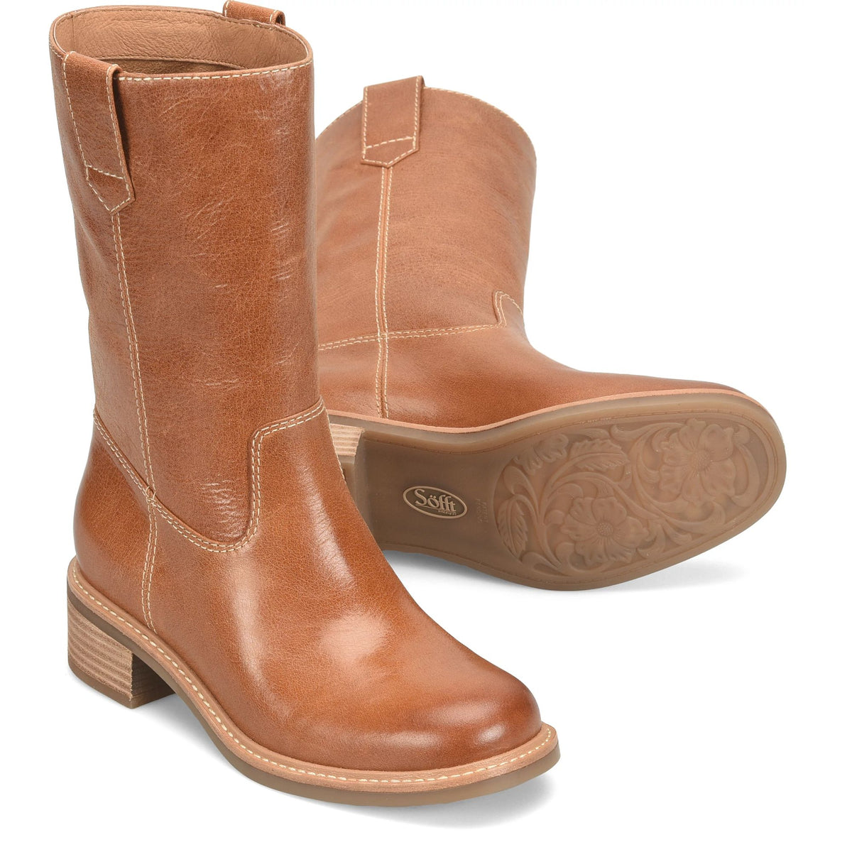Sofft Shoe | Tabitha Boot - Luggage (Tan)