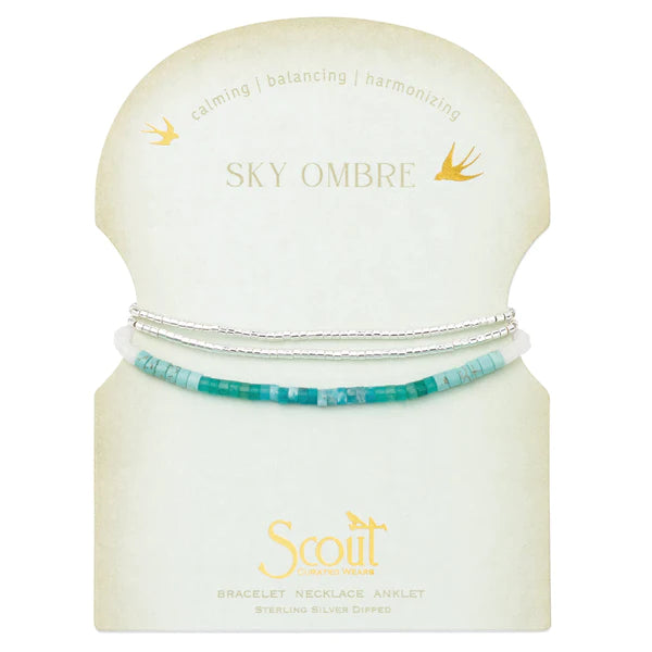 Scout | Ombre Stone Wrap - Sky/Silver SM006