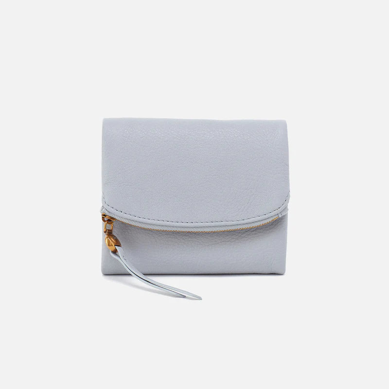 Hobo | Fern Medium Trifold Wallet - Blue Pearl
