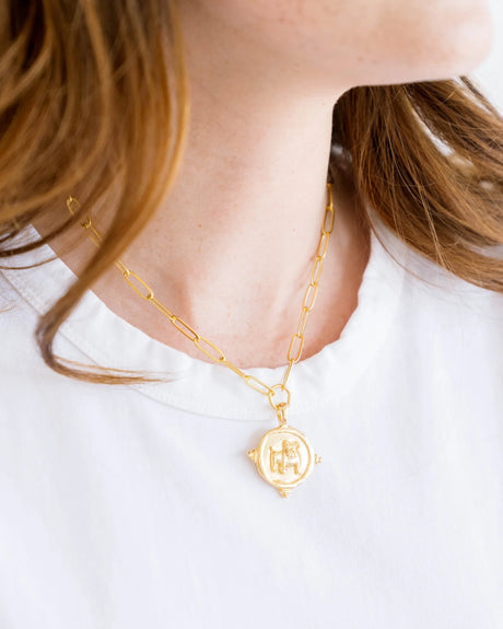 Susan Shaw | Bulldog Paperclip Necklace