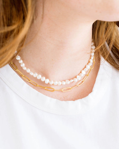 Susan Shaw | Piper Paperclip Necklace