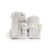 JellyCat | Bashful Grey Bunny Soother