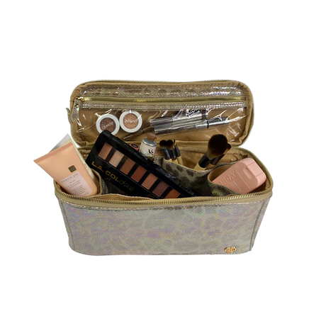 PurseN | Stylist Travel Bag - Glimmer Leopard