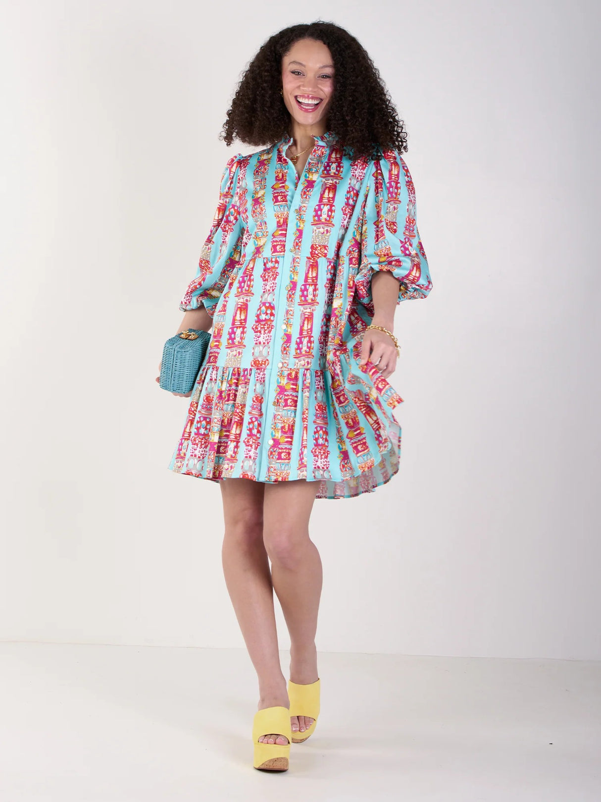 Emily McCarthy | Sadie Dress- Iconic Iris