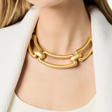 Julie Vos | Sahara Collar Necklace in Gold