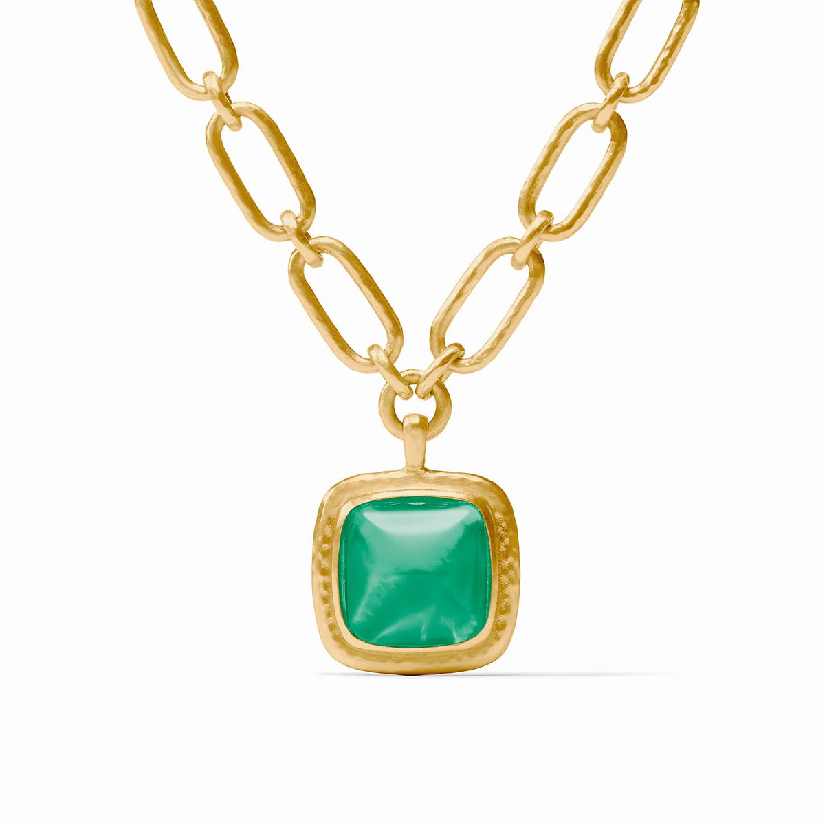 Julie Vos | Sahara Statement Necklace - Iridescent Emerald Green