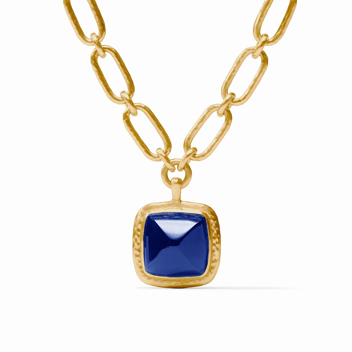 Julie Vos | Sahara Statement Necklace - Iridescent Sapphire Blue