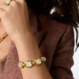 Julie Vos | Sahara Stone Bracelet in Iridescent Clear Crystal