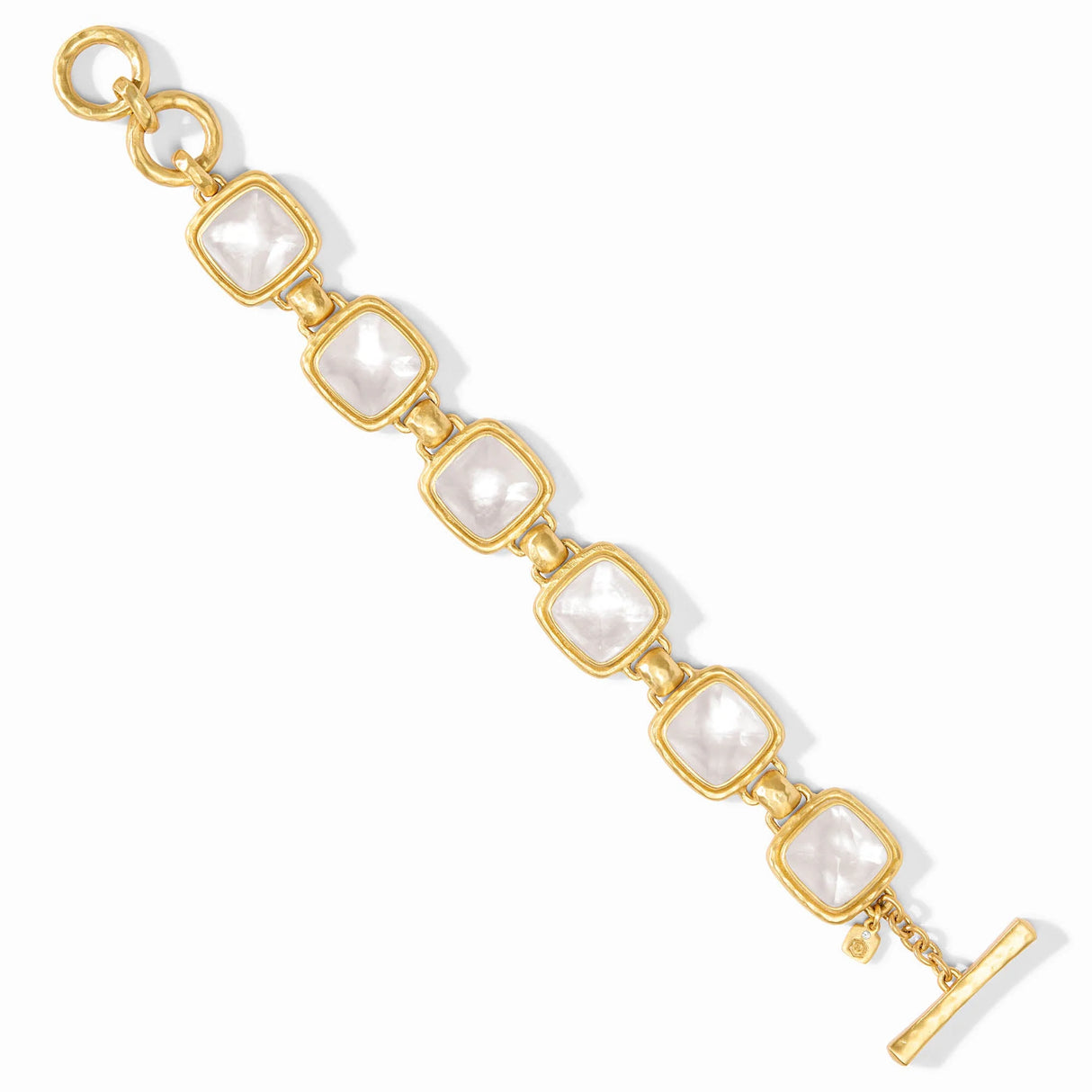 Julie Vos | Sahara Stone Bracelet in Iridescent Clear Crystal