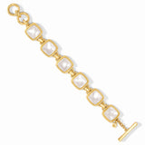 Julie Vos | Sahara Stone Bracelet in Iridescent Clear Crystal