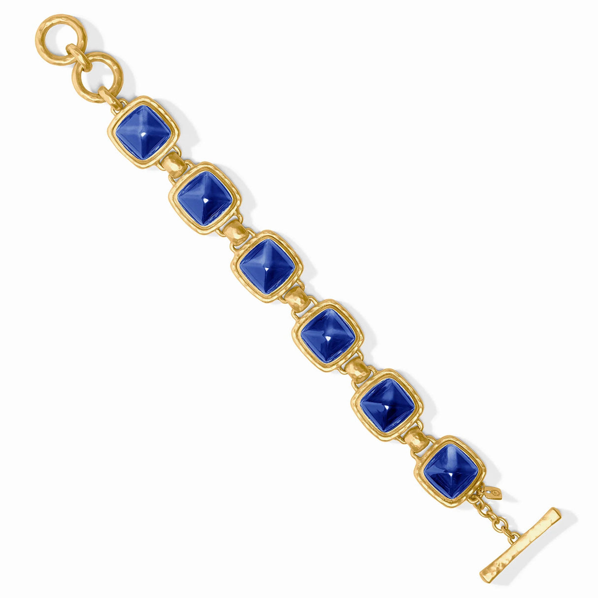 Julie Vos | Sahara Stone Bracelet in Iridescent Sapphire Blue
