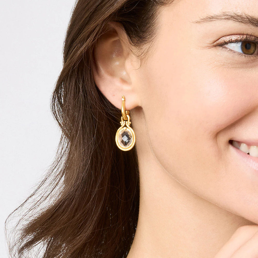 Julie Vos | Saratoga Hoop & Charm Earring