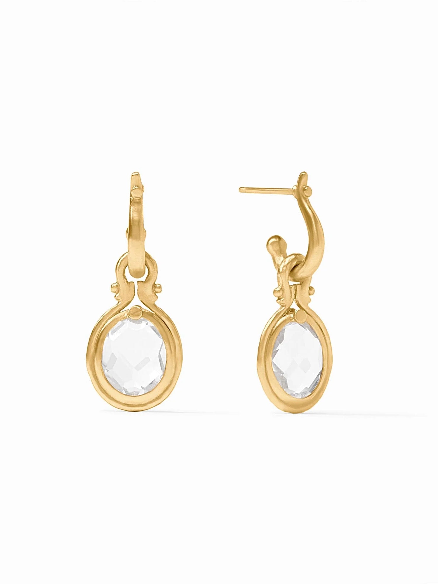 Julie Vos | Saratoga Hoop & Charm Earring