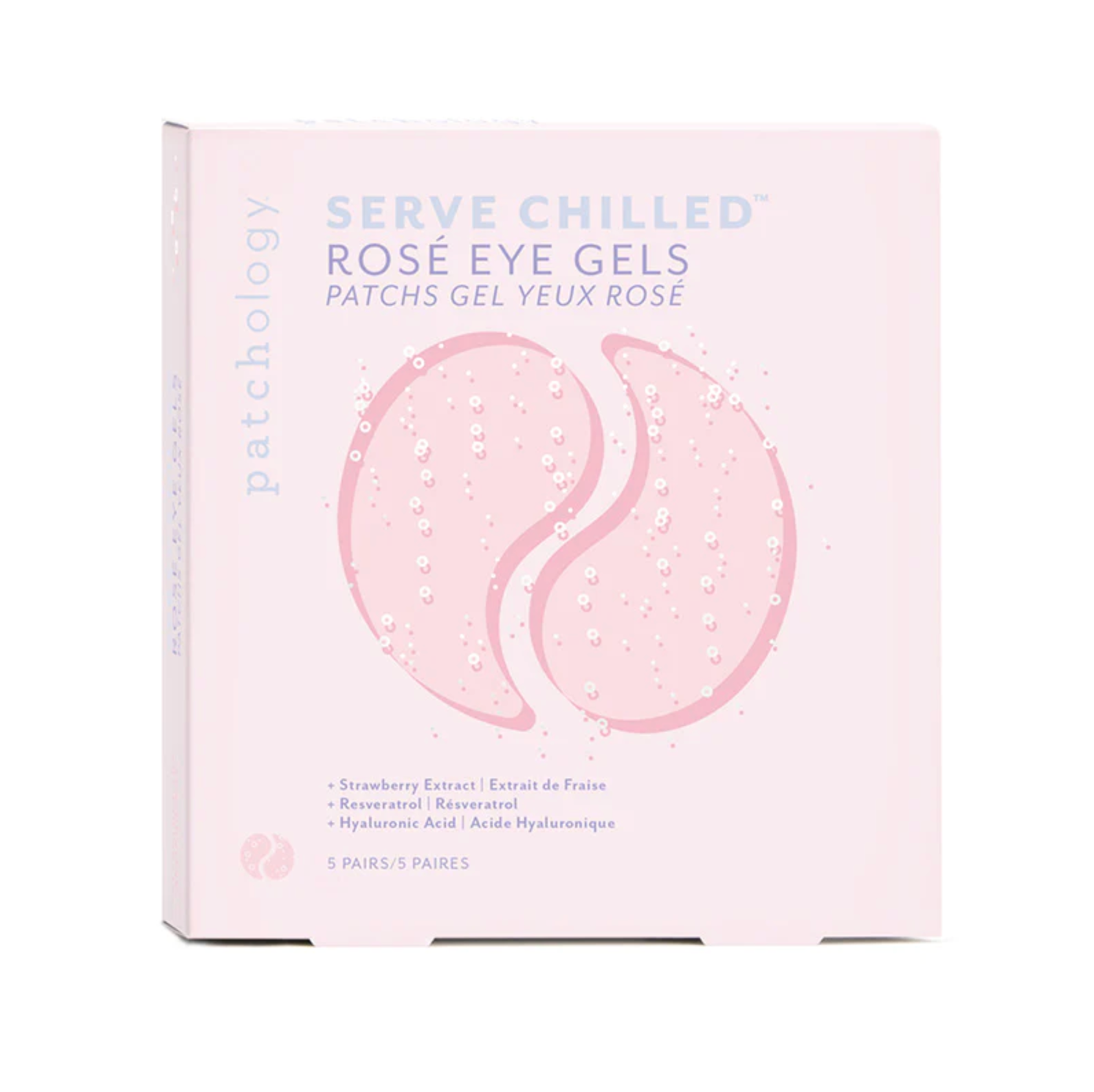 Patchology | Serve Chilled Rosé Eye Gels (5 pack)