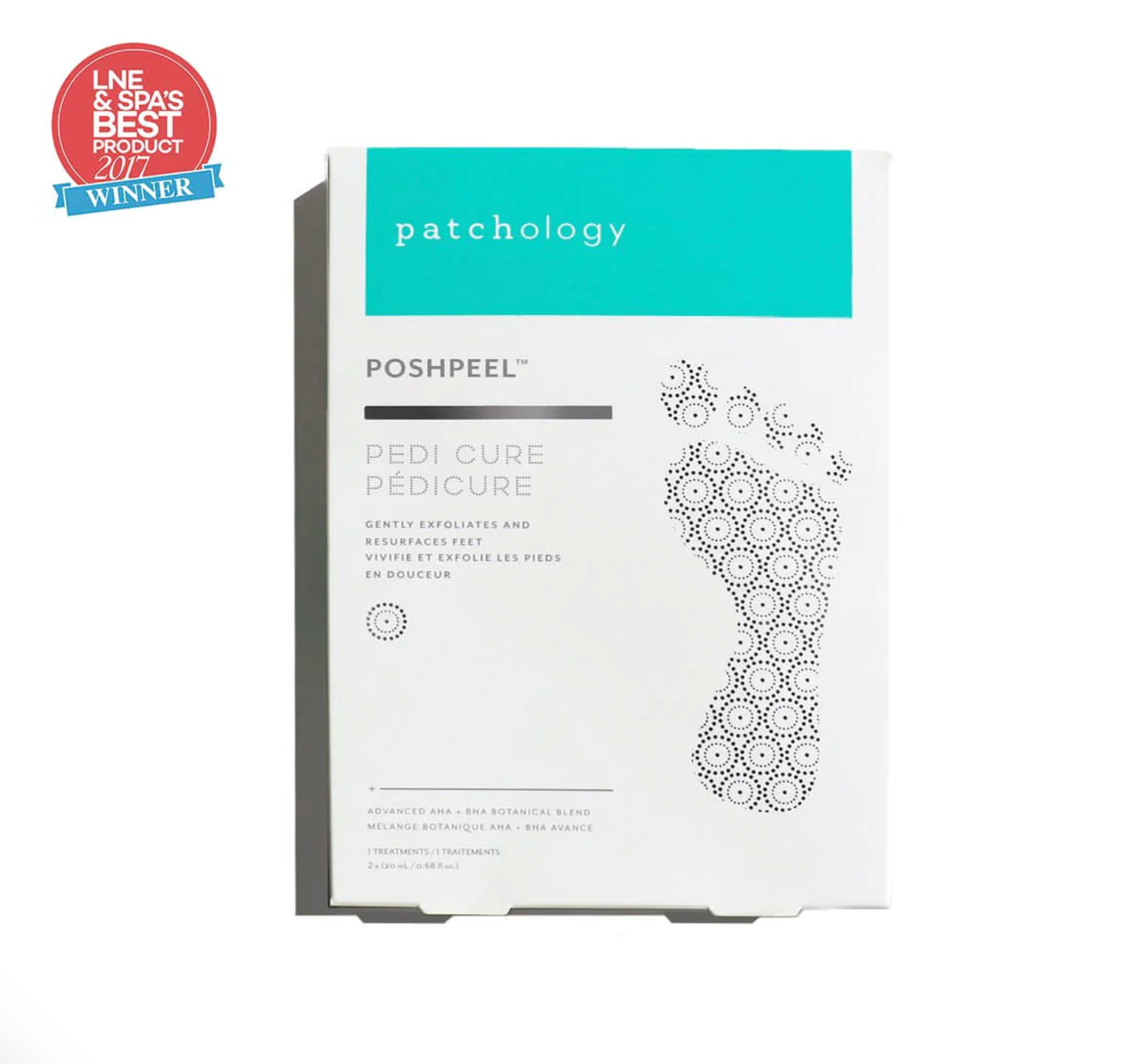 Patchology | POSHPEEL Pedi Cure Foot Mask + Exfoliant