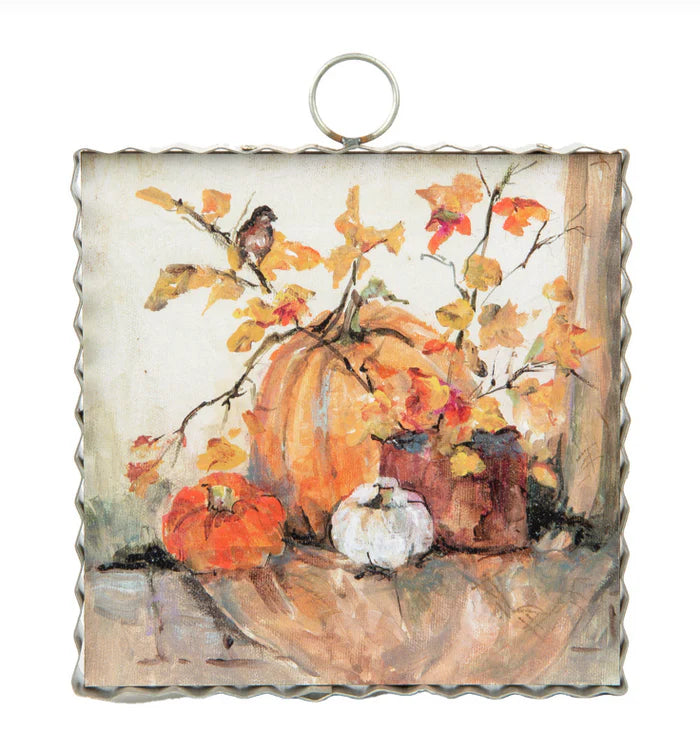 The Round Top Collection | Mini Rosie's Pumpkin & Robins