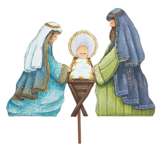 Mantel Holy Family