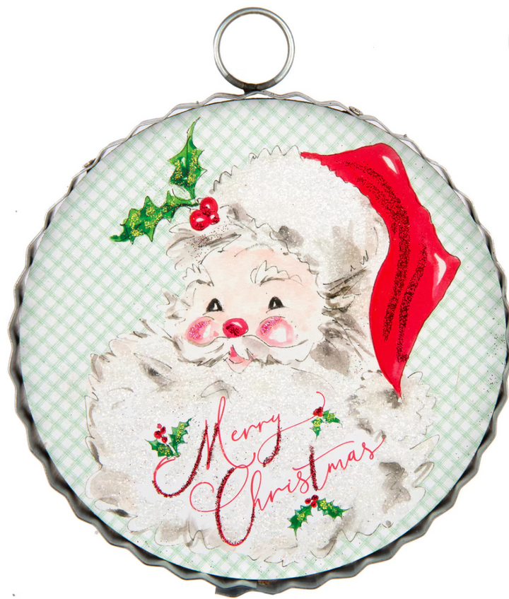 Mini Traditional Santa Charm