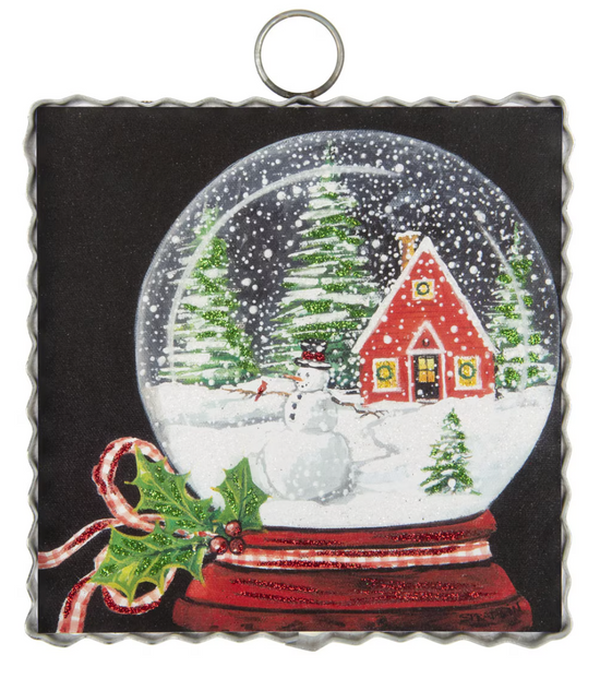 Mini Gallery Snow Globe