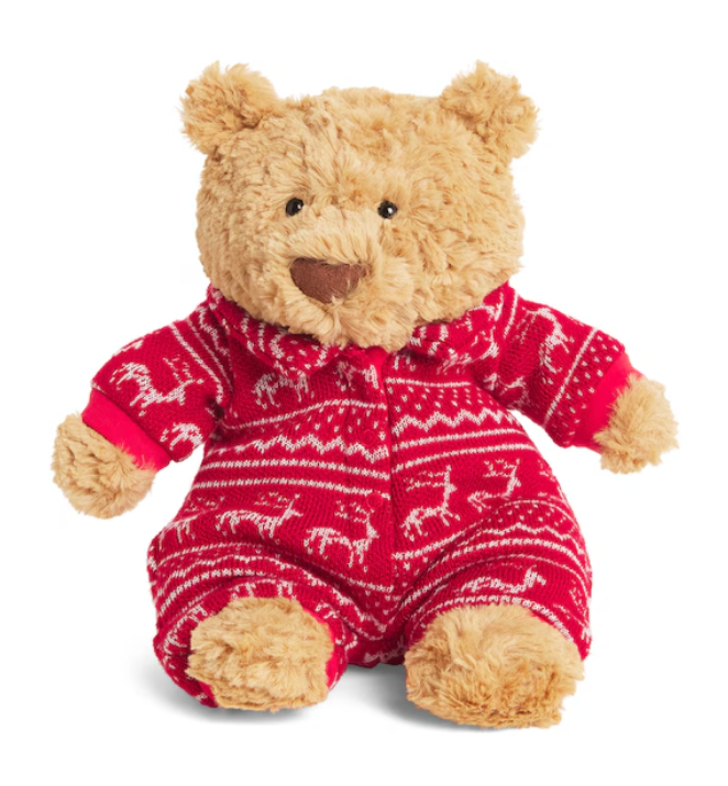 JellyCat | Bartholomew Bear Winter Pajamas