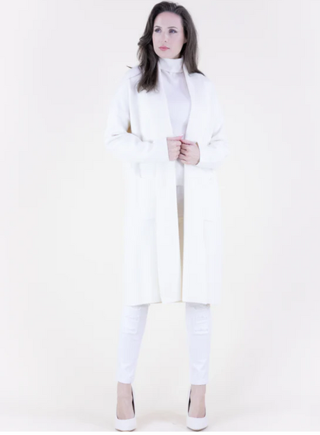Original USA | Shawl Collar Open Front Cardigan