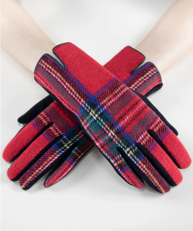 Original USA | Symmetrical Plaidberry Gloves