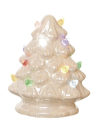 Mini Ceramic Light-Up Christmas Trees