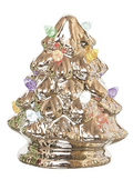 Mini Ceramic Light-Up Christmas Trees
