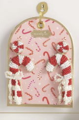Mudpie | Holiday Beaded Earrings