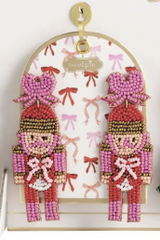 Mudpie | Holiday Beaded Earrings