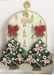 Mudpie | Holiday Beaded Earrings