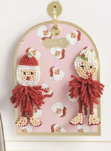 Mudpie | Holiday Beaded Earrings